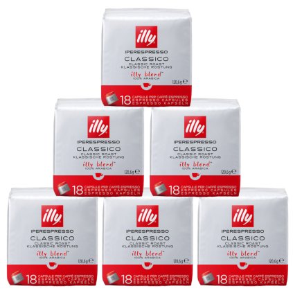 Illy IperEspresso Normal Kávové kapsle balení 6x18 kusů