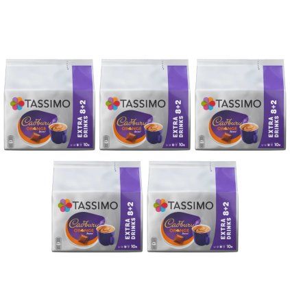 tassimo cadbury orange horka cokolada 8 ks karton 5 baleni