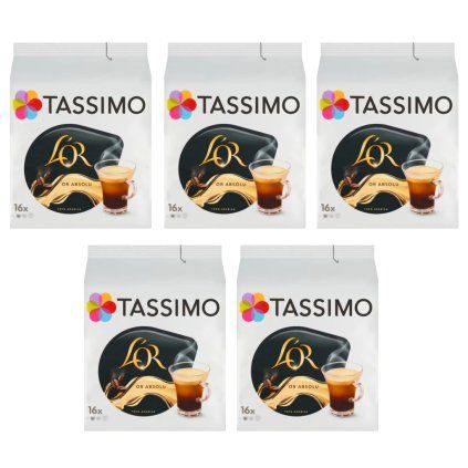 tassimo l or cafe lungo absolu kapsle 16 ks karton 5 baleni