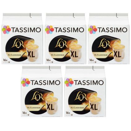 tassimo l or xl classique 16 ks karton 5 baleni