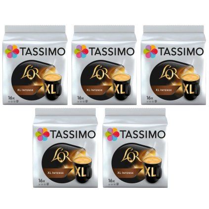 tassimo l or xl intense 16 ks karton 5 baleni