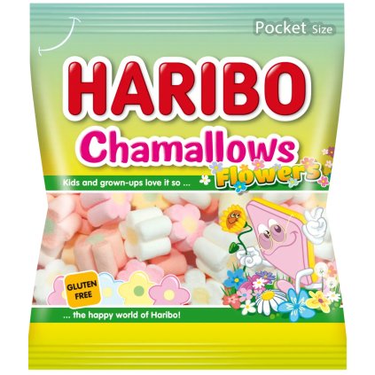 Haribo Chamallows Flowers Pěnové cukrovinky 100 g