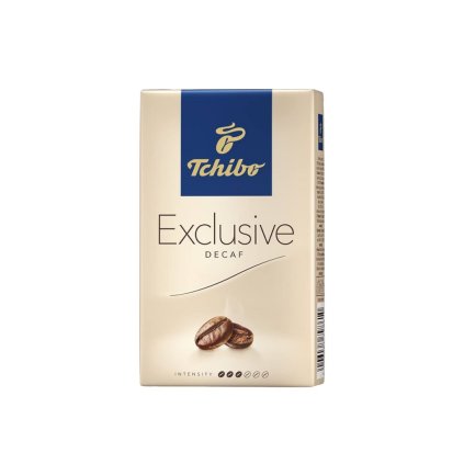 mleta kava tchibo exclusive bezkofeinova deca 250g