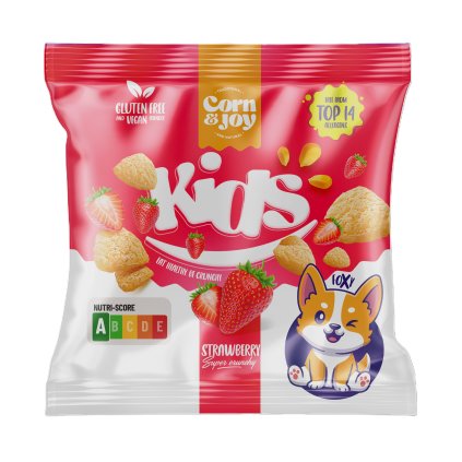 Corn & Joy snack KIDS Jahoda 40g