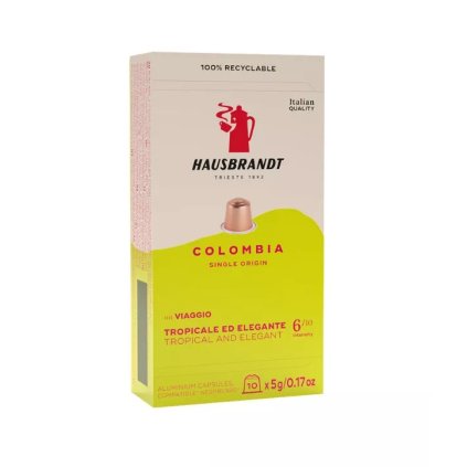 Kapsle Hausbrandt Columbia do Nespresso 10ks