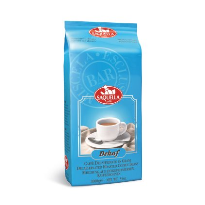 Saquella Dekaf zrnková káva 1 kg
