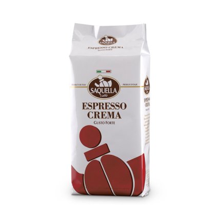 Saquella Espresso Crema zrnková káva 1 kg