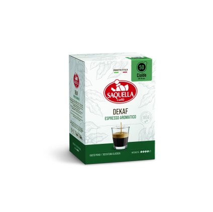 Saquella Espresso Dekaf ESE PODy 50ks