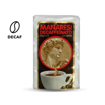 manaresi decaffeinato bezkofeinova mleta kava 250g