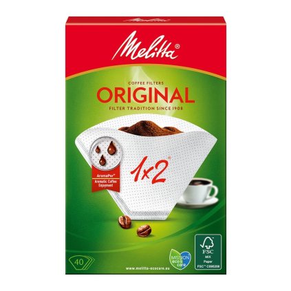 MELITTA Filtry na kávu velikost 2 (40ks) original