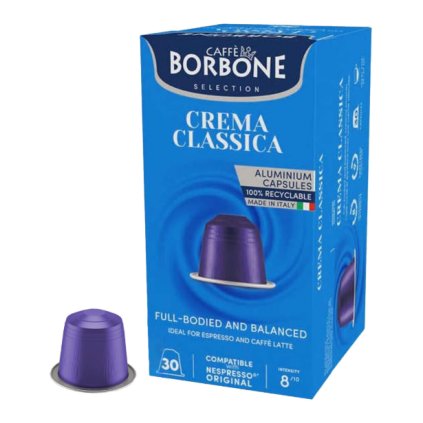Caffe Borbone Mia CLASSICA hliníkové kapsle do Nespresso 30ks nejkafe cz