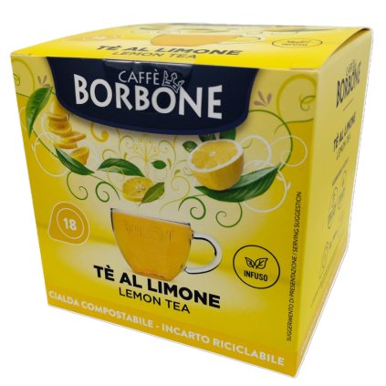 E.S.E. POD Caffe Borbone Te al Limone Citronový Čaj 18ks nejkafe cz