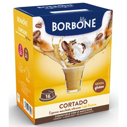 Kapsle Caffé Borbone Cortado do Lavazza A Modo Mio® 16ks nejkafe cz