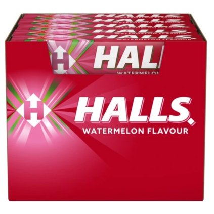 Halls WATERMELON bonbóny karton 20 x 33,5 g