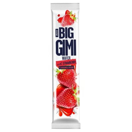 Big Gimi Jahoda oplatky 34g