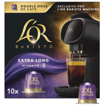 L'OR BARISTA XXL Extra Long 10ks kapslí pro L'OR Barista kávovary