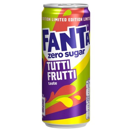 Fanta Zero Tutti Frutti 330 ml