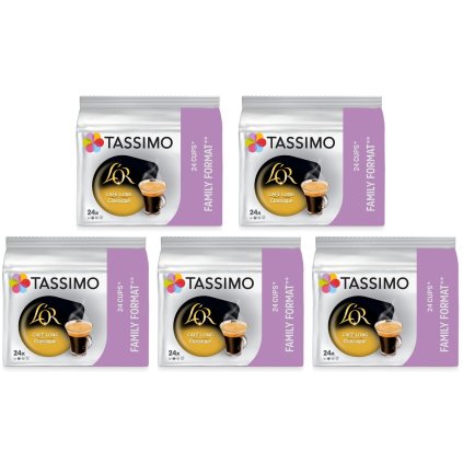 Tassimo L'OR Café Long Classique 24ks Karton 5 balení