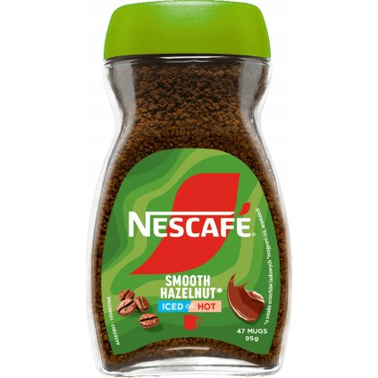 Nescafé Hazelnut lískooříšková instantní káva 95 g