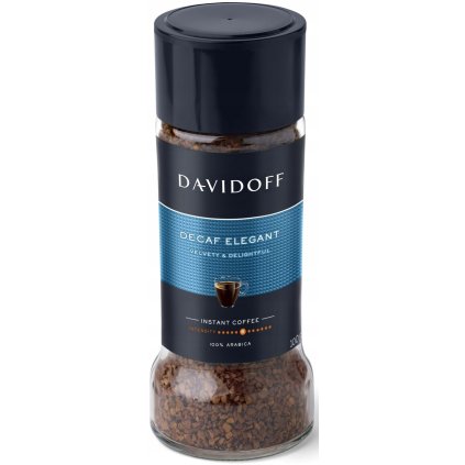 Davidoff Decaf Elegant bezkofeinová instantní káva 100g