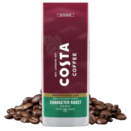costa coffee character roast brasilian zrnkova kava 1kg