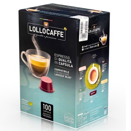 Kapsle Lollo Caffe do Lavazza Blu® Argento 100ks