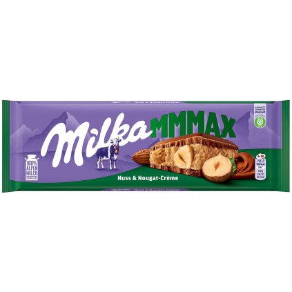 Milka s oříškovou a nugátovou náplní 300 g