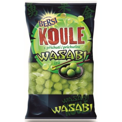 Bersi wasabi ízű snack golyók 120g