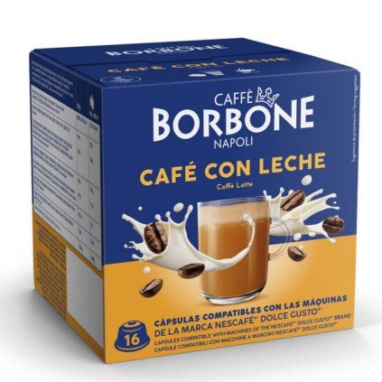 caffe borbone cafe au lait kapsle do dolce gusto 16ks