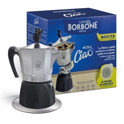 Caffe Borbone MokaCiao Induction na E.S.E. PODy 3 porce