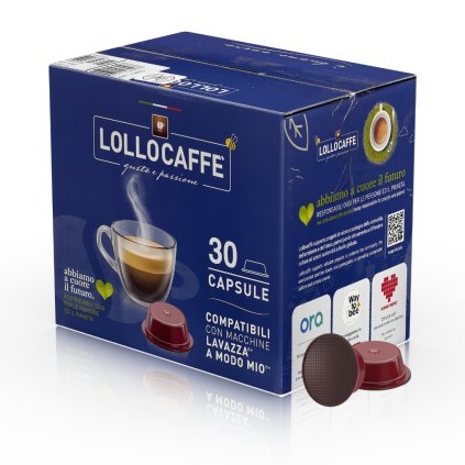 kapsle lollo caffe do lavazza a modo mio nera 30ks