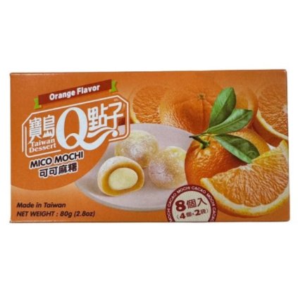 Mochi Q s příchutí pomeranč 80 g-nejkafe-cz