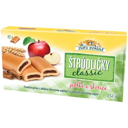 Štrúdličky Jablka a skořice 252g