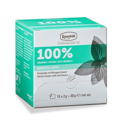 Čaj Ronnefeldt 100% Mindful Mint 15 porcí