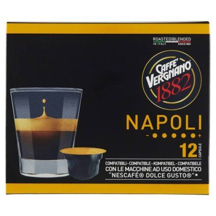 Caffe Vergnano Napoli kapsle do Dolce Gusto 12ks