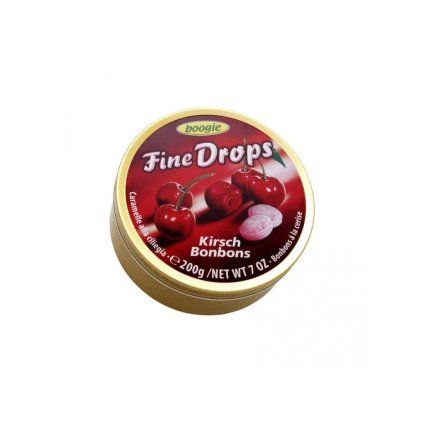 Woogie Fine Drops Cseresznye 200g