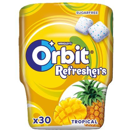 Wrigley's Orbit Refreshers Tropical dražé dóza 67g