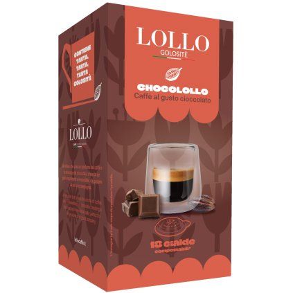 Lollo Caffé Chocolollo espresso E.S.E. pody 18ks