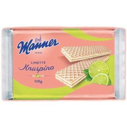 Manner Knuspino Limete lime ostya 110g