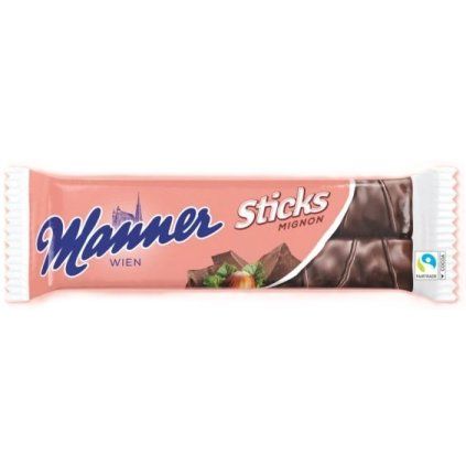 Manner Sticks Mignon čokoládové oplatky 30g