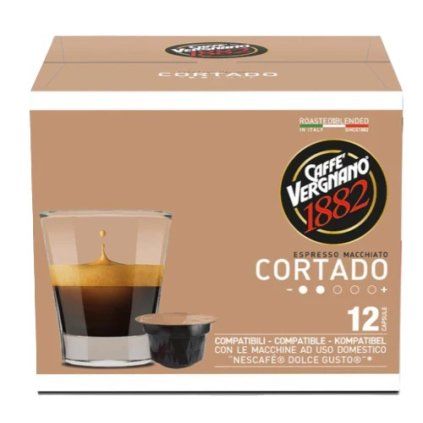Caffe Vergnano Cortado kapsle do Dolce Gusto 12ks