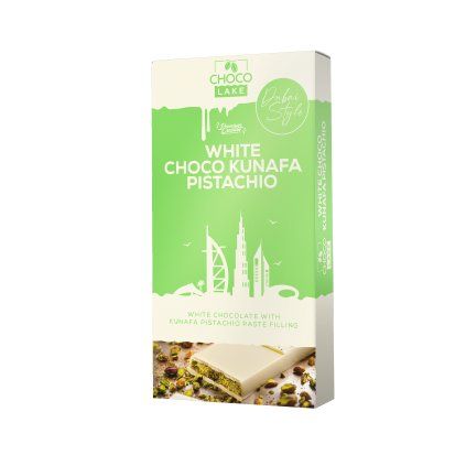WHITE CHOCO KUNAFA PISTACHIO nejkafe