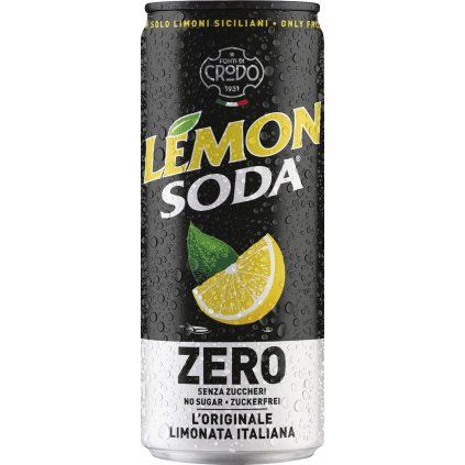 Crodo Lemon Soda Zero italska limonáda 330 ml