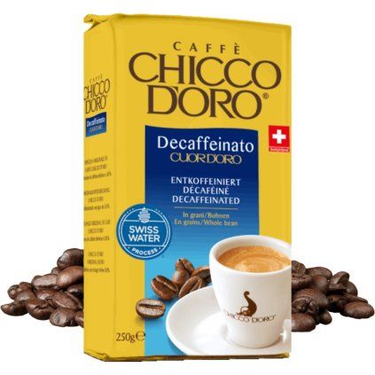 chicco d oro dekoffeinato koffeinmentes kávébab 250 g
