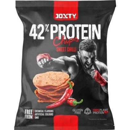 Joxty 42% Fehérje Chips Édes Chilis 50g Legjobb