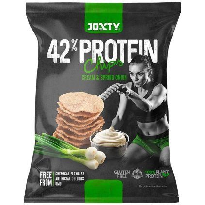 Joxty 42% Fehérje Chips Tejszínes-Hagymás 50g Nejkafe