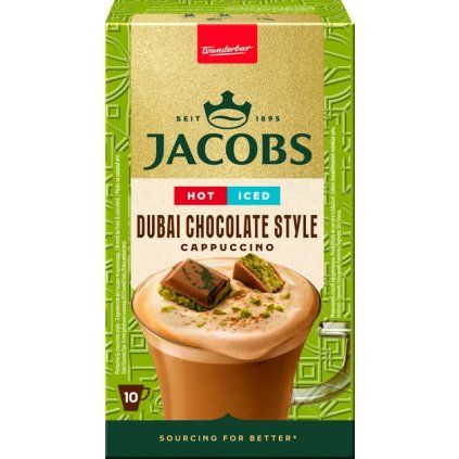 Jacobs Cappuccino Dubai Chocolate Style 8 x 15 g
