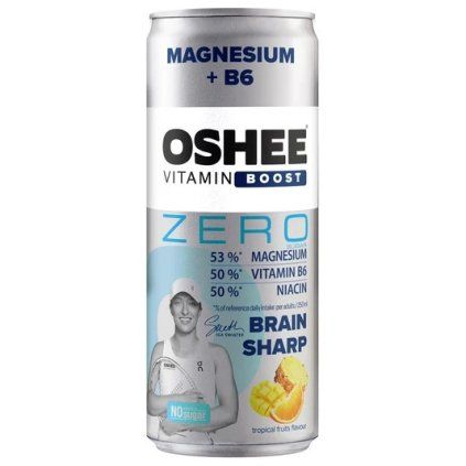 Oshee Vitamin Boost Magnesium + B6 Zero 250 ml