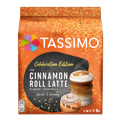 Tassimo Cinnamon Roll Latte 8 ks