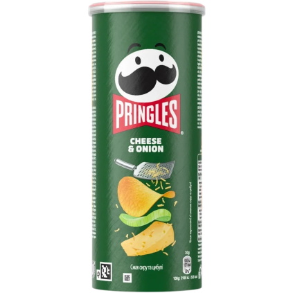 Pringles sajtos-hagymás chips 125g